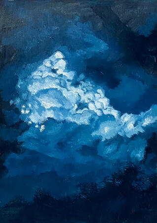 blue blue