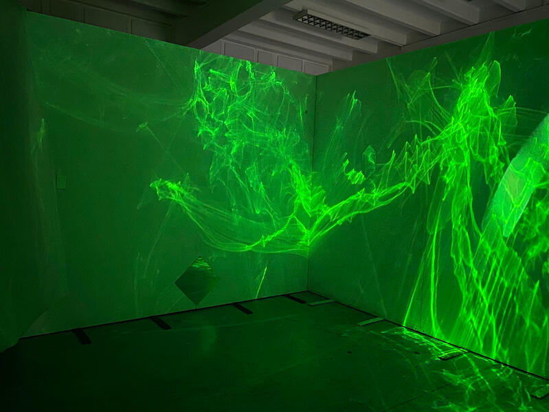 emerald contemplations_installation3 emerald contemplations_installation3