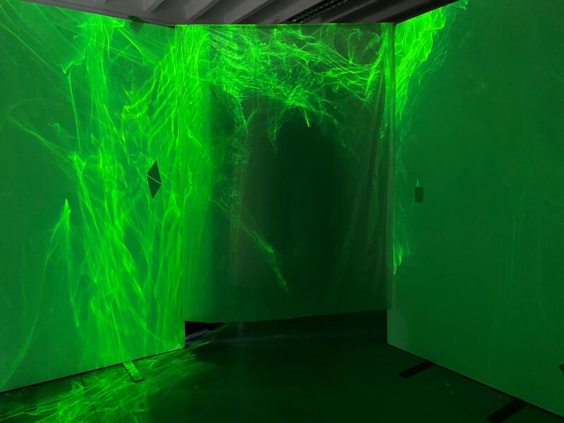 emerald contemplations_installation2 emerald contemplations_installation2